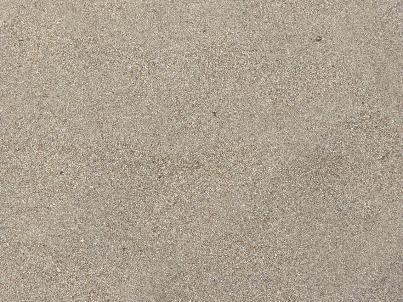 Recent floods left a fresh coverage of fine granitic sand.